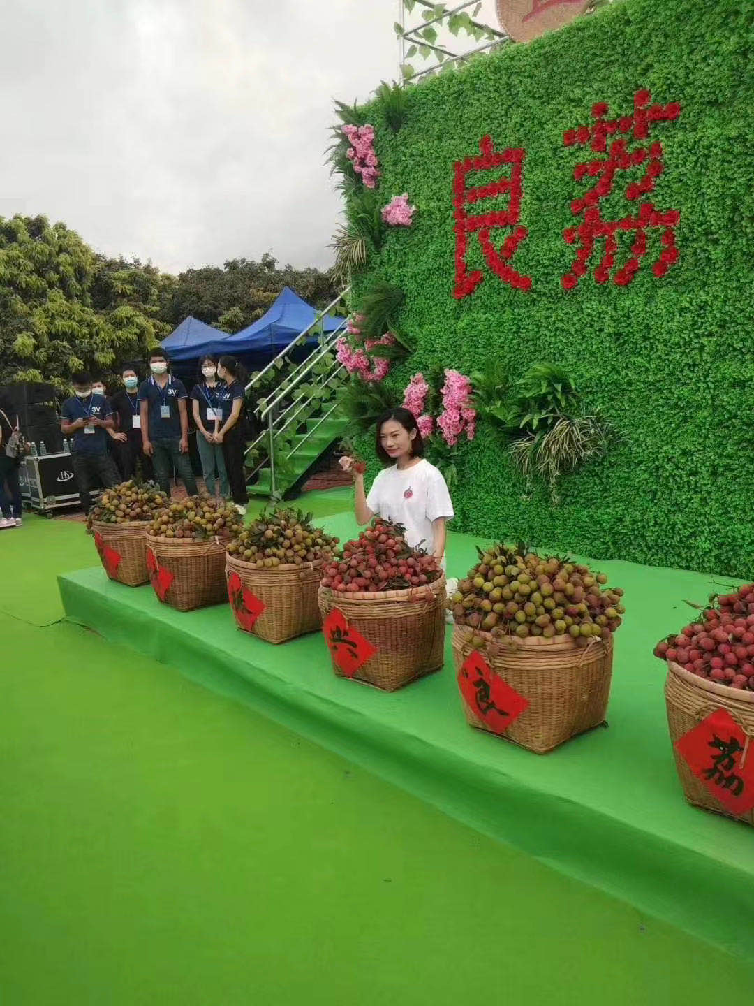 奥运跳水冠军劳丽诗为家乡荔枝代言